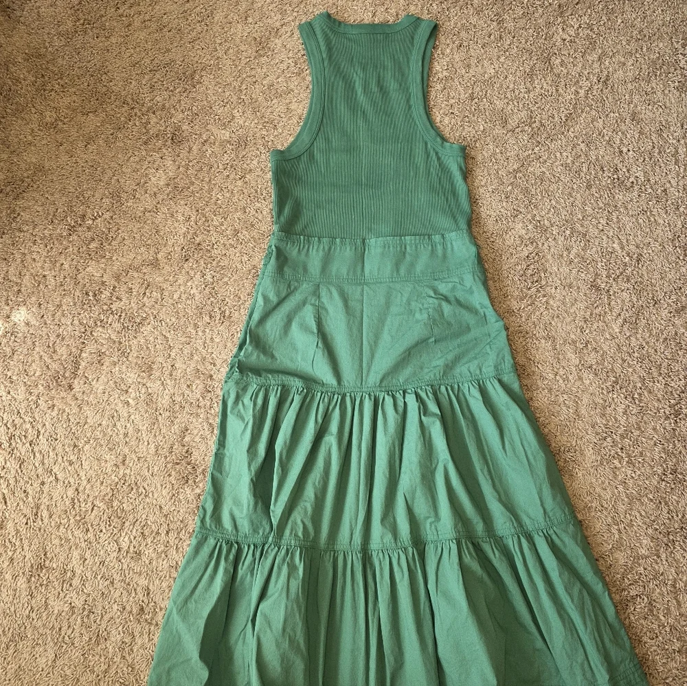 Veronica Beard Austyn Midi Mixed Media Dress- Size Medium - Picture 12 of 13